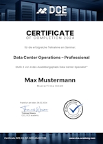 Data Center Operations – Professional